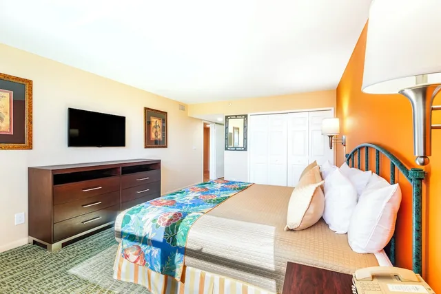 جناح بسرير كينج وسرير كوين بغرفتي نوم مع أريكة، Vacation Village At Bonaventure 4/9