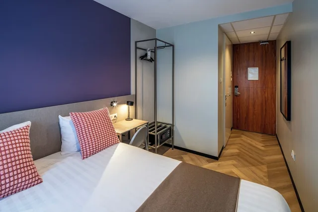 غرفة اقتصادية بسرير مزدوج بغرفة نوم واحدة، Hotel Fogo Amsterdam 2/4