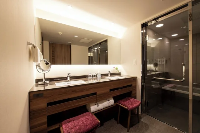 جناح بسريرين منفصلين، Hotel Grand Bach Sendai 3/4
