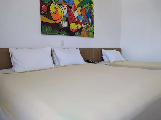 غرفة قياسية ثلاثية بثلاثة أسرّة، Simas Praia Hotel 2/7