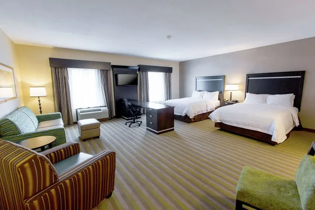 Studio, Suite, 2 Queen Beds, Hampton Inn And Suites Toledo Westgate 1/4