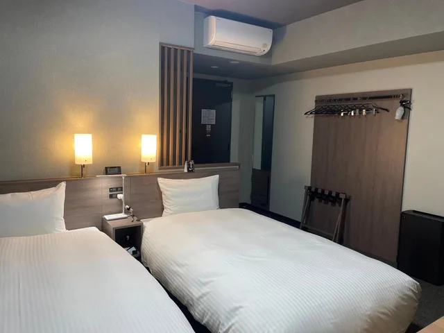 غرفة سوبيريور بسريرين منفصلين، Hotel Route Inn Fukushima Nishi Inter 1/5
