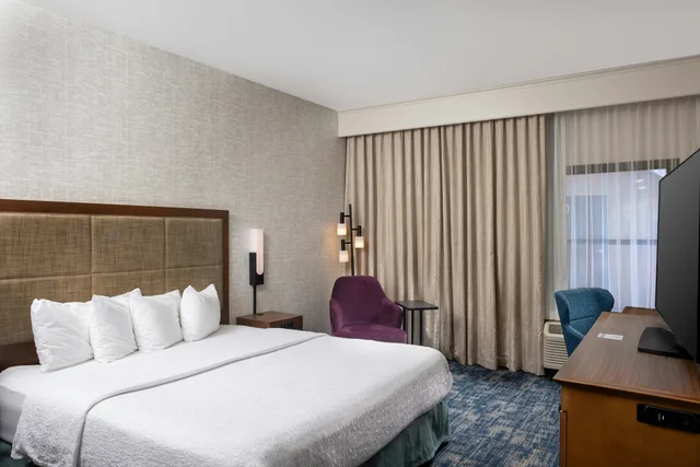 غرفة بسرير كينج لذوي الإعاقة، Hampton Inn Suites Asheville I 26 1/9
