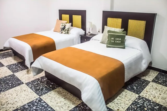 غرفة بسريرين منفصلين، Hotel Mucara 6/8