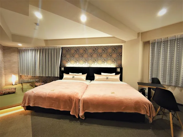 غرفة بريميوم بسريرين مزدوجين، Green Rich Hotel Kyoto Eki Minami 1/10