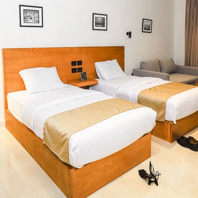 غرفة ديلوكس بسريرين منفصلين، Newcity Suites Apartments 6/10