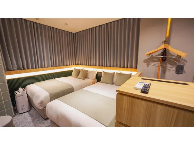 Open Plan, Economy, Twin Beds، The Gala Hotel Umeda 1/1