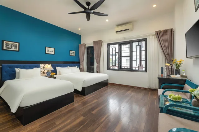 جناح بثلاثة أسرّة بشرفة، Hanoi Starlight Hotel 2/7