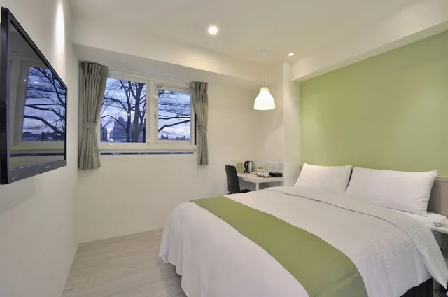 غرفة كلاسيكية بسرير مزدوج، Green Hotel 2/10