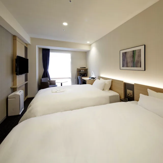 غرفة بسريرين منفصلين للمدخنين، Tmark City Hotel Tokyo Omori 1/4