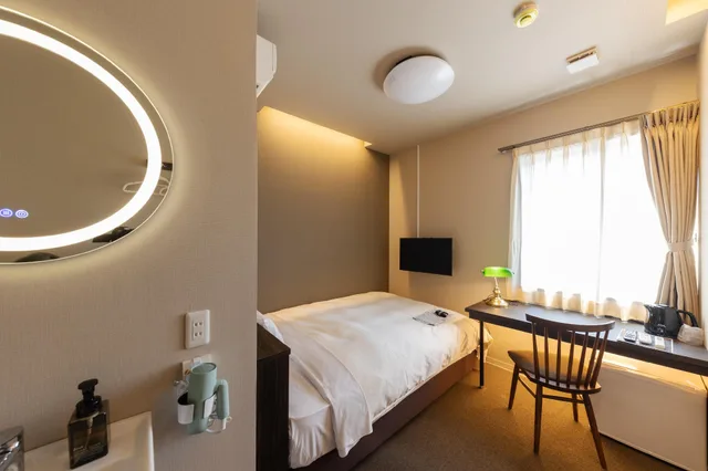 Semi Room, New, Standard, Semi Double Bed, Business Hotel Hayashiso 1/1