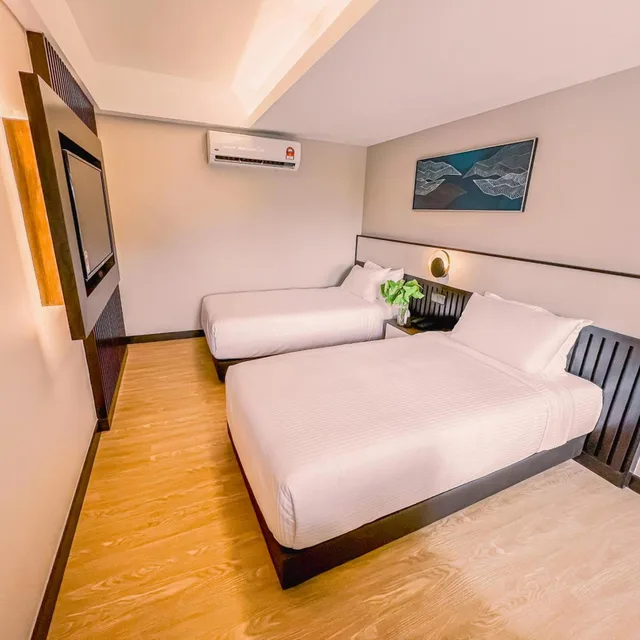 Deluxe, Twin Beds, Sea View, Villea Port Dickson 1/2