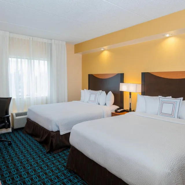 غرفة بسريرين مزدوجين، Fairfield Inn Suites By Marriott Nashville Opryland 1/2