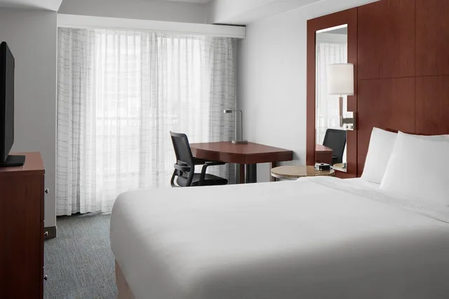 جناح بسريرين مزدوجين بغرفتي نوم لذوي الإعاقة، Residence Inn By Marriott Los Angeles Burbank Downtown 3/6
