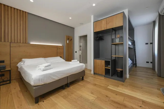 غرفة عائلية بسرير بطابقين وسرير كوين في الملحق، Best Western Hotel Arya 5/11