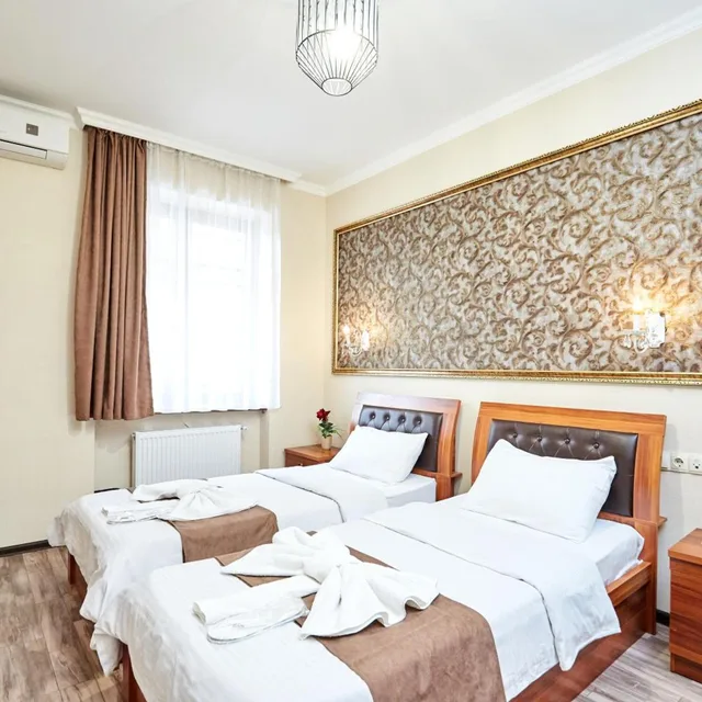غرفة قياسية بسريرين منفصلين، Diadema Hotel 4/10