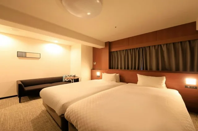 Hollywood, Single, Twin Beds، Richmond Hotel Higashi Osaka 1/4