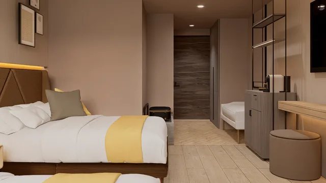 غرفة قياسية بسرير كينج، Real Inn Guadalajara Expo 8/10