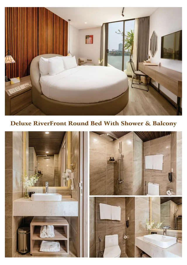 Deluxe, Queen Bed, River Front, Balcony، HAIAN Riverfront Hotel 7/7