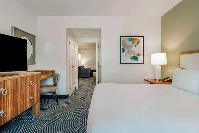 جناح بسرير كينج بغرفة نوم واحدة لذوي الإعاقة، Embassy Suites by Hilton Houston Downtown 2/4