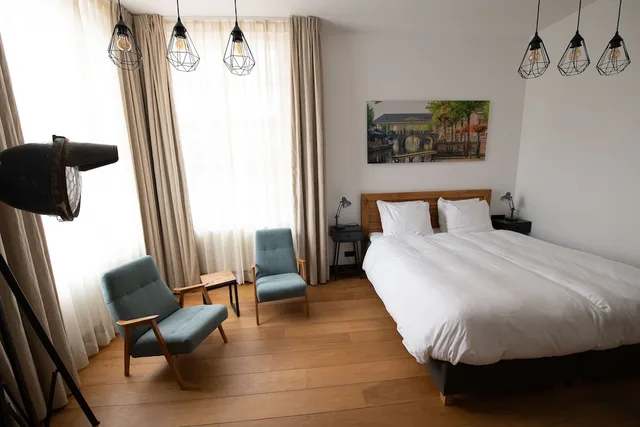 غرفة سوبيريور كبيرة بسرير كينج، Boutique Hotel D'oude Morsch 1/3