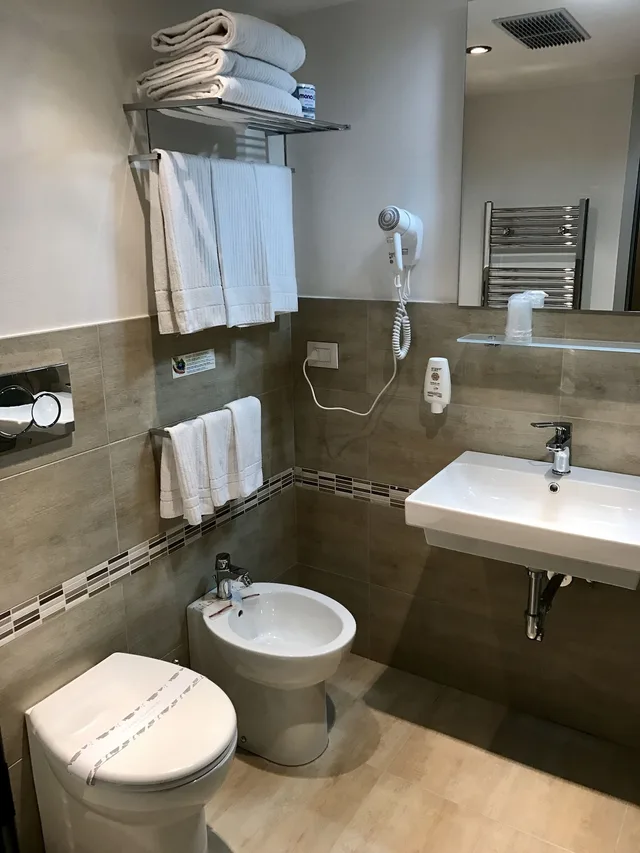 غرفة ثلاثية بسرير كوين وسرير فردي، Best Quality Hotel Politecnico 4/4