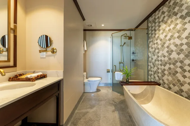 غرفة متصلة ديلوكس عائلية، Ahoy Hoi An Boutique Resort & Spa 3/4