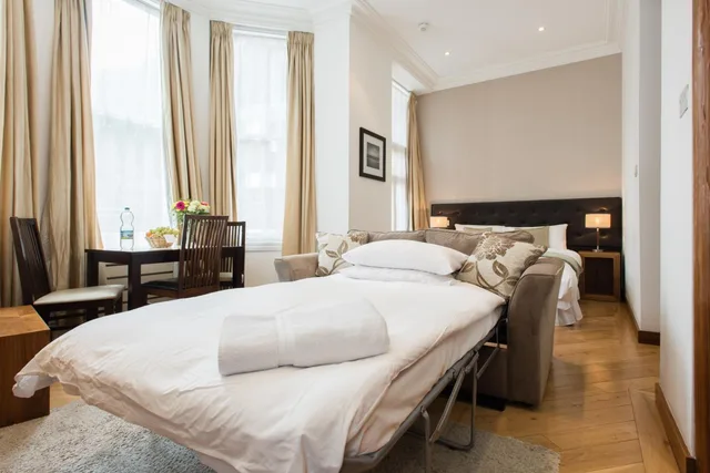 استوديو ديلوكس بسرير مزدوج، Presidential Apartments - Kensington 8/10