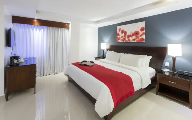 جناح بسرير كينج، Centro Plaza Hodelpa 2/8