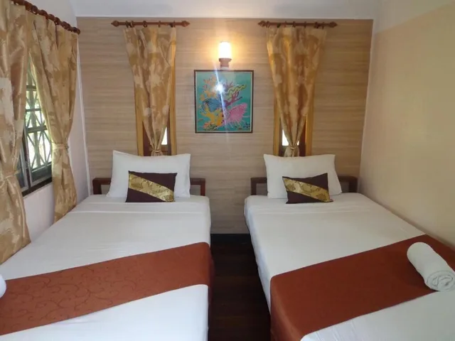 بنغل بسرير مزدوج بإطلالة على الحديقة، Seashell Resort 3/5
