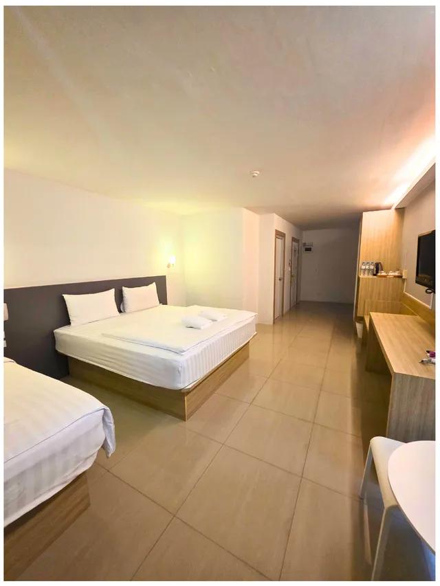 غرفة سوبيريور ثلاثية، Promratchada Residence Spa 1/1