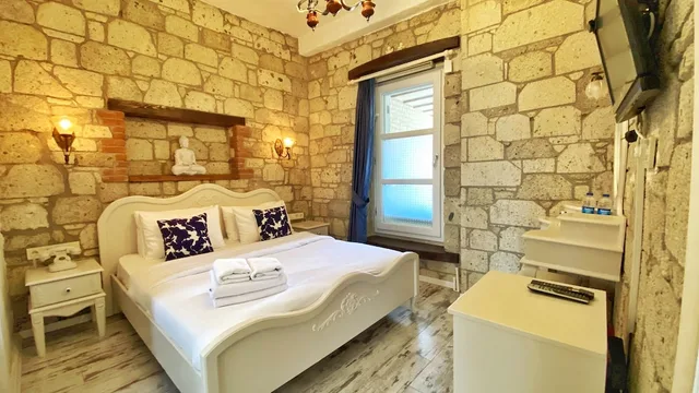 غرفة قياسية بسرير مزدوج، Maison D'azur Alacati 2/4
