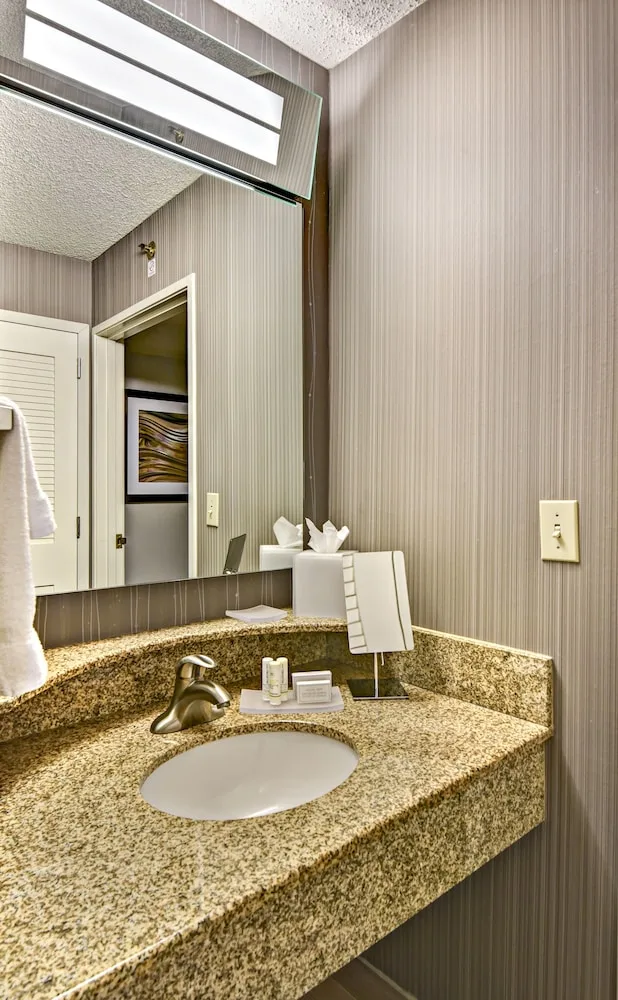 غرفة بسرير كينج مع أريكة لذوي الإعاقة، Courtyard By Marriott Downtown Boise 4/4