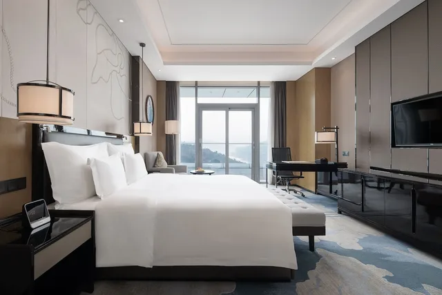 جناح كلوب بسرير كينج مع أريكة، Wyndham Yuelai 1/4