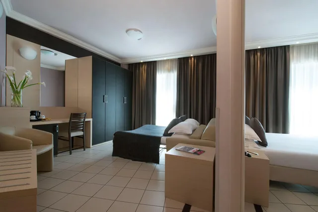 غرفة عائلية بسرير مزدوج، CDH Hotel La Spezia 3/5