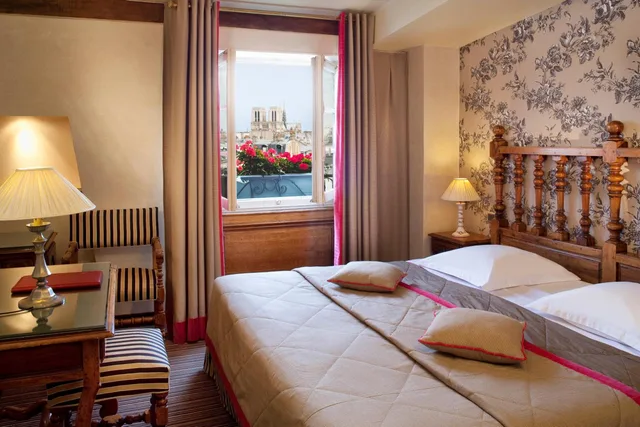 غرفة قياسية بسريرين منفصلين، Hotel Left Bank Saint Germain 5/9