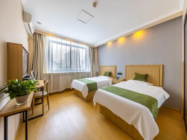 Business Twin Room, GreenTree Inn Lanzhou Gongjiawan Yangjiaqiao Express Hotel 1/1