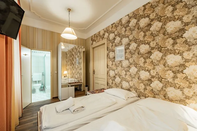 غرفة بسريرين منفصلين، Hotel Pension Baronesse 1/1