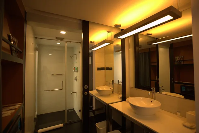 room, 2 queen beds, pool view, Aloft Bengaluru Whitefield 3/3