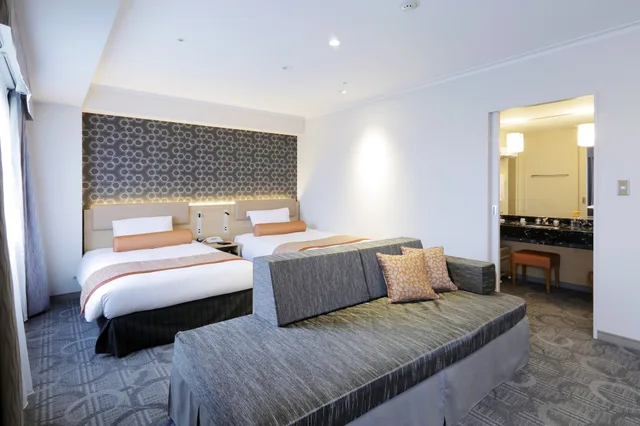 Deluxe, Twin Beds, 2 Trundle Beds, Smoking، Sapporo Excel Hotel Tokyu 2/3