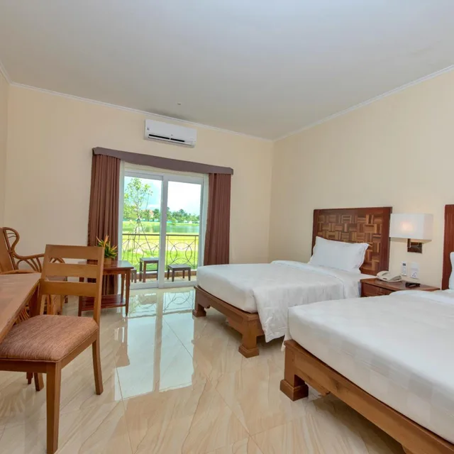 غرفة سوبيريور بسرير فردي بإطلالة على الحديقة، Sokha Palace Siem Reap Hotel 4/9