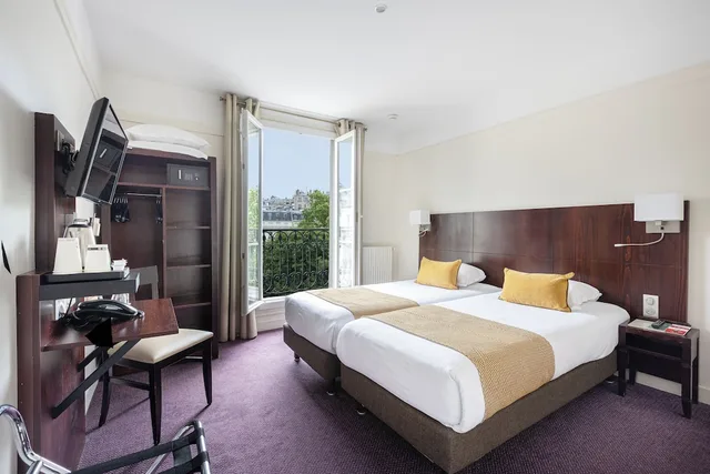 غرفة كومفورت بسرير مزدوج، Hotel Opera Lafayette 5/10