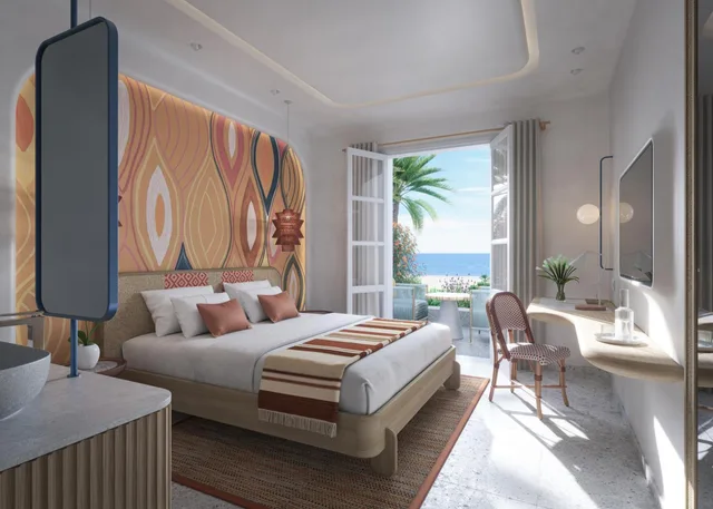 غرفة قياسية بإطلالة على الحديقة، Myconian Sunrise Relais & Chateaux Hotel 1/6
