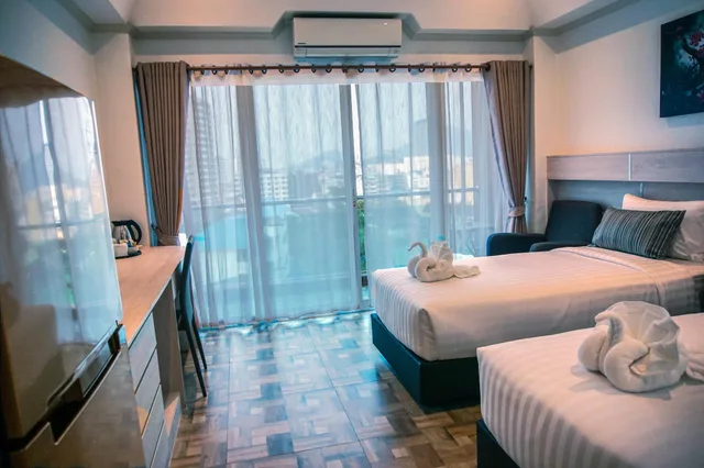 غرفة سوبيريور ديلوكس بشرفة، Cityview Residence 1/1