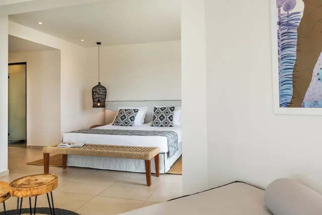 جناح جونيور بسرير كوين بإطلالة على البحر، Amaronda Resort Spa 3/5