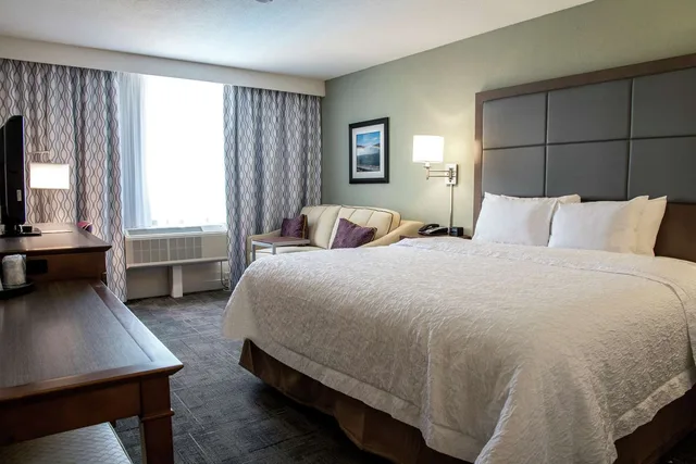 غرفة بسرير كينج مع أريكة لذوي الإعاقة، Hampton Inn Hartwell 1/3