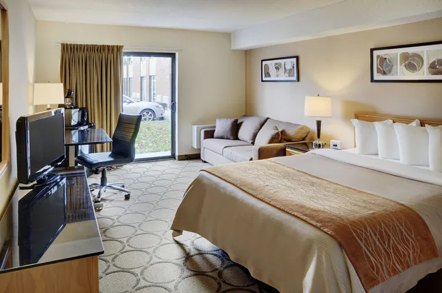 Executive, Queen Bed, Sofa, High Floor, Comfort Inn Kirkland Lake 1/2