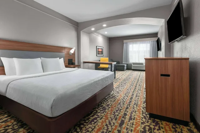 غرفة ديلوكس بسرير كينج، La Quinta Inn Suites Belton Temple South 1/4