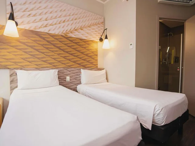 غرفة قياسية بسريرين منفصلين، Ibis Sao Bernardo 3/8