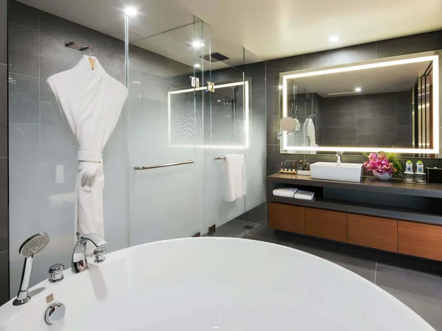إقامة بريميير بسرير مزدوج بغرفة نوم واحدة، Novotel Ambassador Seoul Dongdaemun Hotels and Residences 9/10